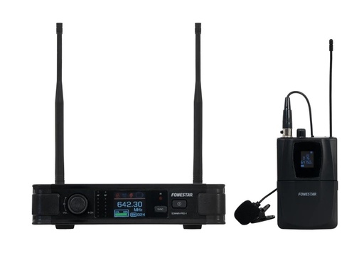 [SONAIR-PRO-1P] SONAIR-PRO-1P - Micrófono inalámbrico de petaca UHF ID Pilot y Diversity