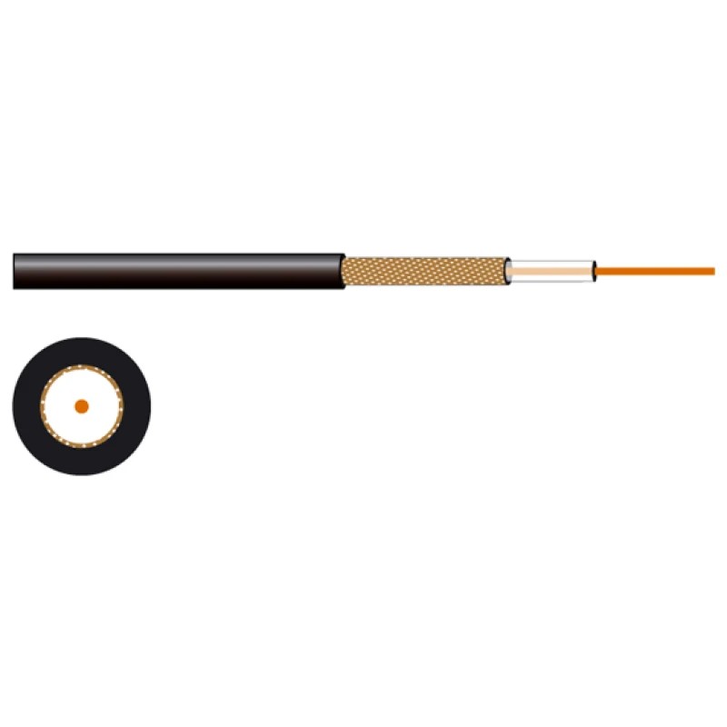 CE-70 - Rollo de cable A/V de OFC coaxial 3C2V