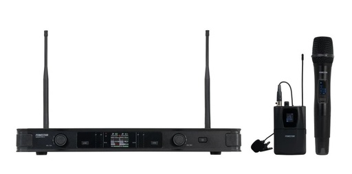 [SONAIR-PRO-2MP] SONAIR-PRO-2MP - Micrófono inalámbrico doble de mano y petaca UHF ID Pilot y Diversity