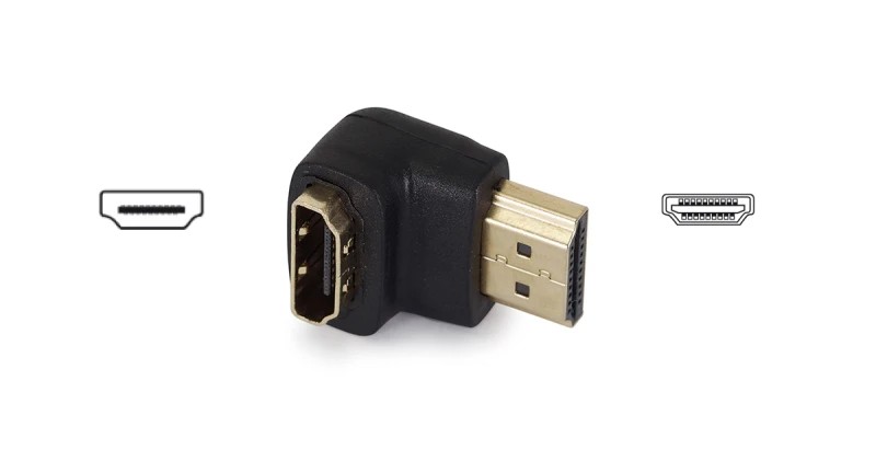7933 - Adaptador HDMI hembra a HDMI macho