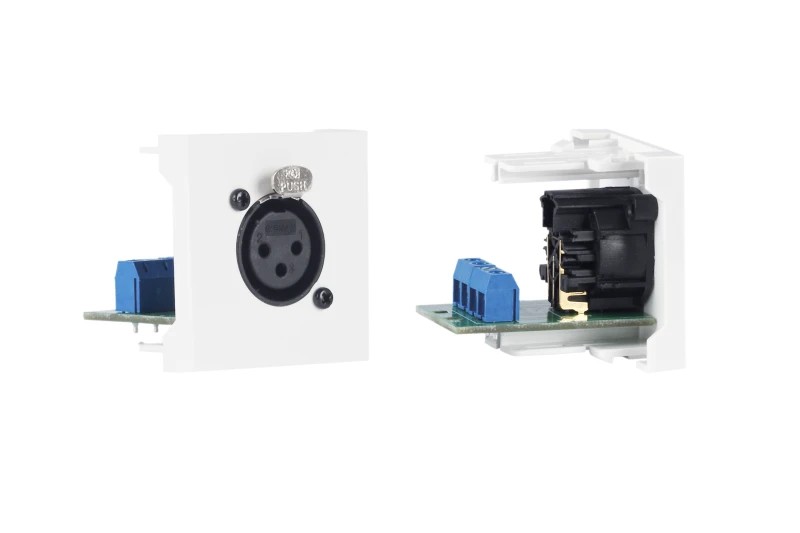 WP-39X - Panel de conexión XLR hembra