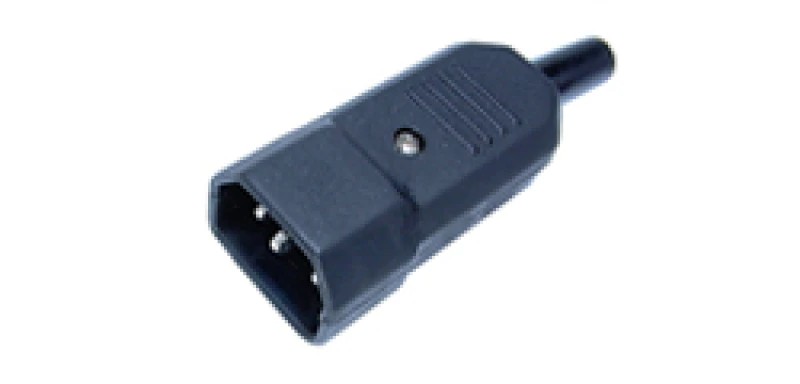 S-330 - Conector de alimentación CA IEC 60320 C14 macho