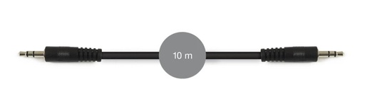 [AA-729-10] AA-729-10 - Cable señal de audio Jack 3'5 mm estéreo macho a Jack 3'5 mm estéreo macho