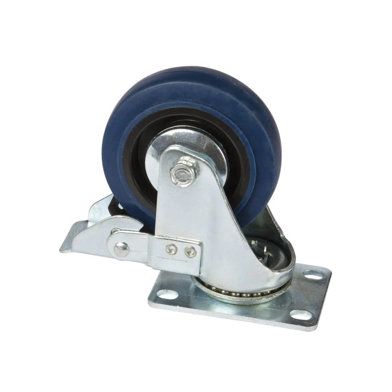 FRP-24F - Rueda 4'' Ø para muebles rack 19'' con freno