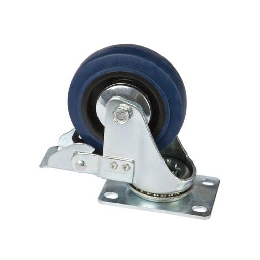 [FRP-24F] FRP-24F - Rueda 4'' Ø para muebles rack 19'' con freno