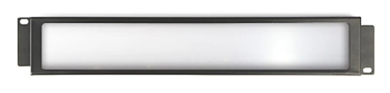 FRP-42G - Panel cubre controles con ventana para rack 19'' 2 U