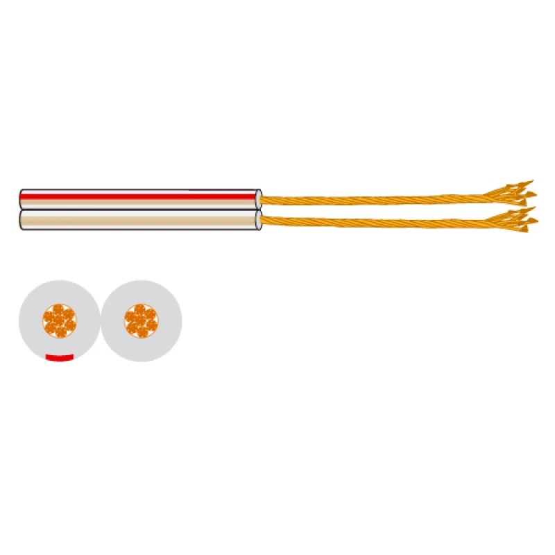 CT-23 - Rollo de cable altavoz de 2 conductores
