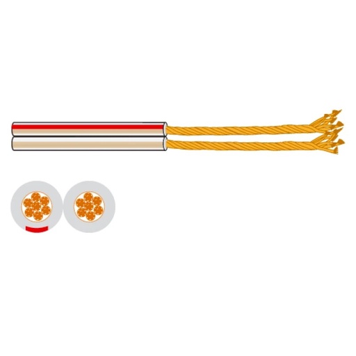 [CT-24] CT-24 - Rollo de cable altavoz de 2 conductores