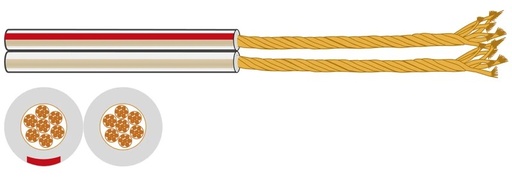 [CT-24-5] CT-24-5 - Rollo de cable altavoz de 2 conductores
