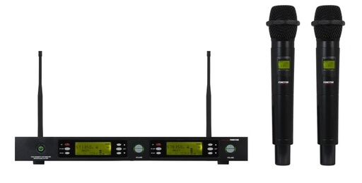 [MSH-895-512] MSH-895-512 - Sistema de microfonía inalámbrica UHF 2 canales