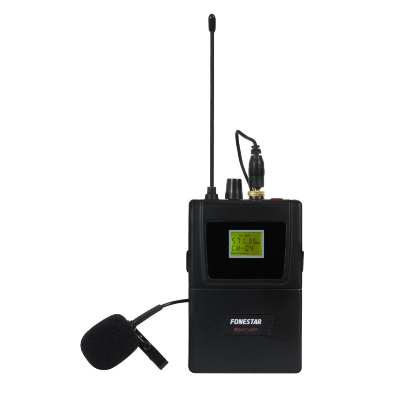 MSHT-45P-512 - Micrófono inalámbrico de petaca UHF