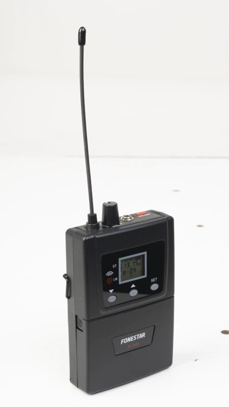 RI-840-512 - Receptor inalámbrico de petaca monitor in ear UHF
