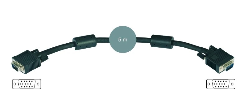 7818-5 - Cable VGA D 15 macho a D 15 macho