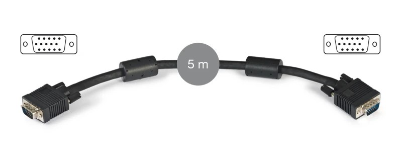 7818-10 - Cable VGA D 15 macho a D 15 macho