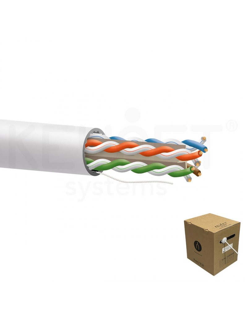 Cable Cat6 U/UTP TD-62CUT-D-LBR-V