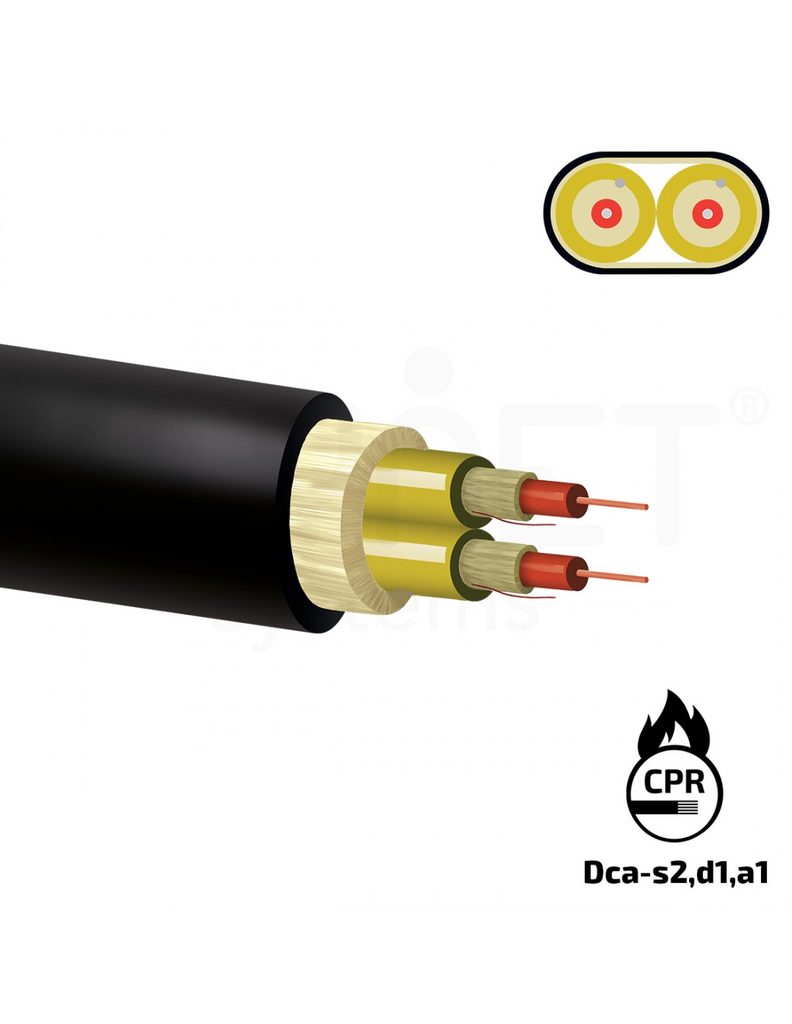 Cable FO 2fo F1CDZ-3-02A-D2L5YN