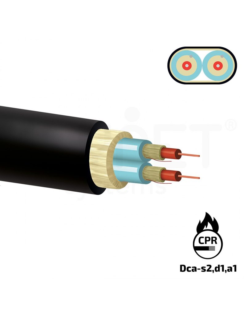 Cable FO 2fo F1CDZ-3-02M3-D1L5AN