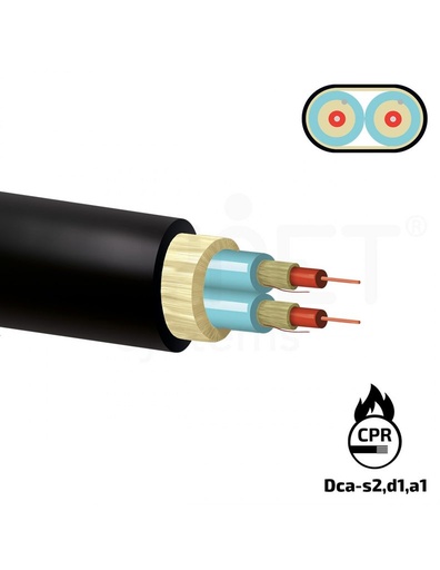 [F1CDZ-3-02M3-D1L5AN] Cable FO 2fo F1CDZ-3-02M3-D1L5AN