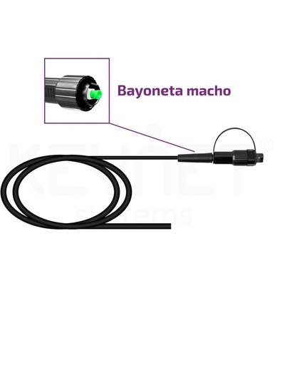 [F556-PT09-SA-MHM-EL16N-200-PR] Pigtail FO F556-PT09-SA-MHM-EL16N-200-PR 200m SC/APC