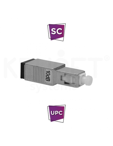[FA-10SU-**] Atenuador óptico SC H-M UPC FA-10SU-**