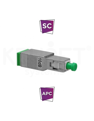 [FA-13SA-**] Atenuador óptico SC H-M APC FA-13SA-**
