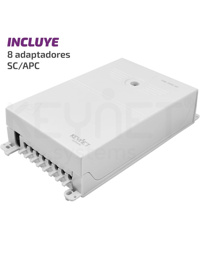 Caja empalme interior 8xSC/APC SX FDB-2048-AD-8SA