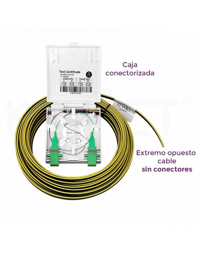 [KIT-PT-SA-F82K-D1LNY-015] Pigtail FO KIT-PT-SA-F82K-D1LNY-015 15m SC/APC