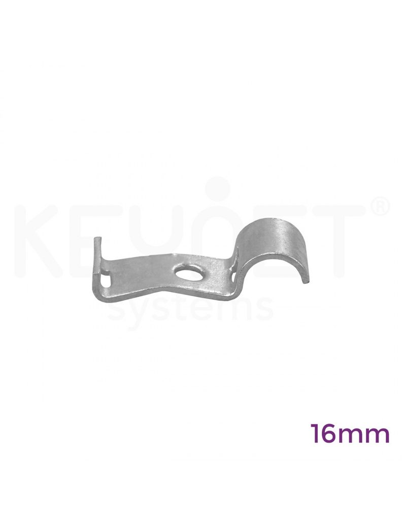 Grapa metálica a pared cable RET-GPF-A-16