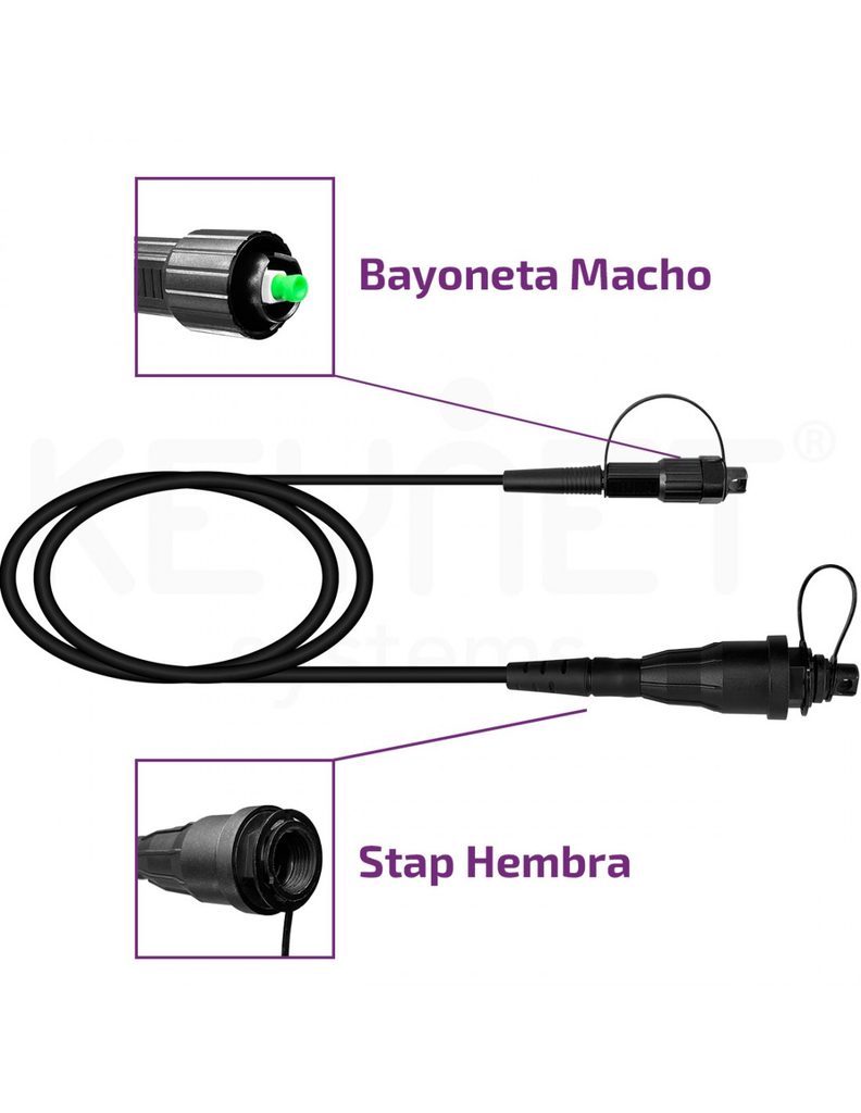 Latiguillo extensor Stap (comp. Optit) TF-EXT-14-HTAPH-MHM-SA-0003-PR