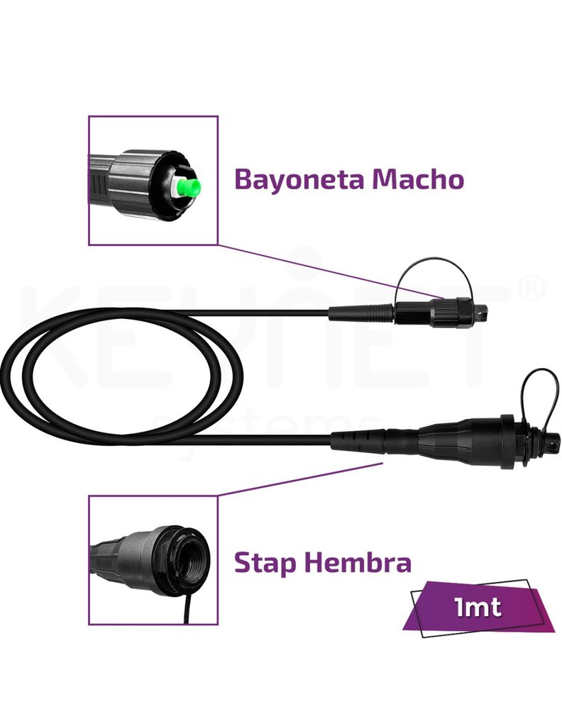 Latiguillo extensor Stap (comp. Optit) TF-EXT-14-HTAPH-MHM-SA-001-PR