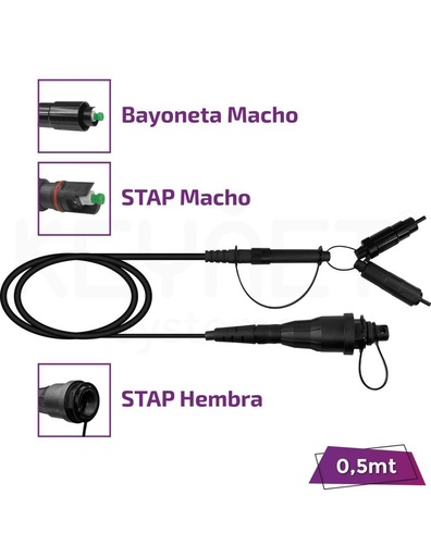[TF-EXT-16-HTAPH-DU21M-SA-0005-PR] Latiguillo extensor Stap (comp. Optit) TF-EXT-16-HTAPH-DU21M-SA-0005-PR