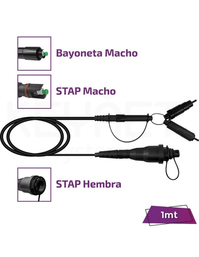 [TF-EXT-16-HTAPH-DU21M-SA-001-PR] Latiguillo extensor Stap (comp. Optit) TF-EXT-16-HTAPH-DU21M-SA-001-PR