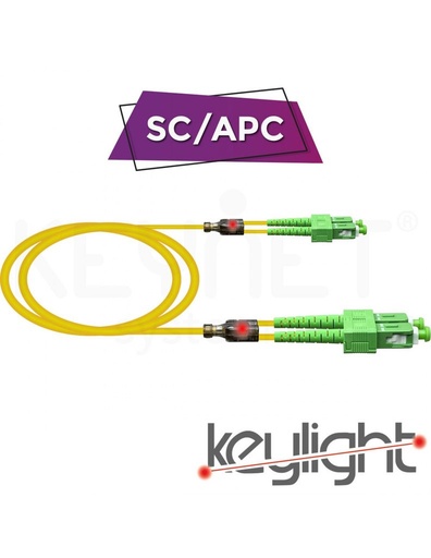 [TF-KL-LDSA-Y03] Latiguillo KeyLight DX SC/APC-SC/APC SM TF-KL-LDSA-Y03