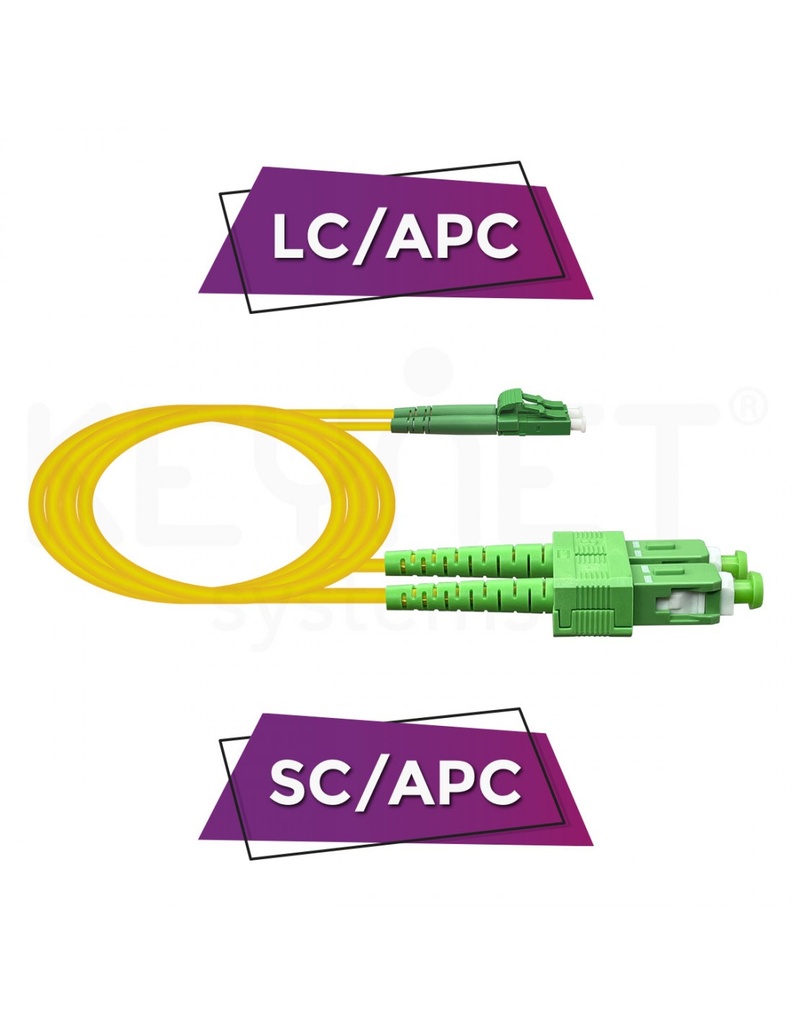 Latiguillo DX hib LC/APC-SC/APC SM TF-LDLASA07-Y02