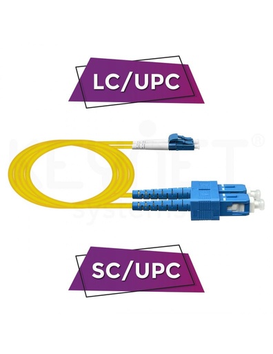 [TF-LDLUSU07-Y02] Latiguillo DX hib LC/UPC-SC/UPC SM TF-LDLUSU07-Y02