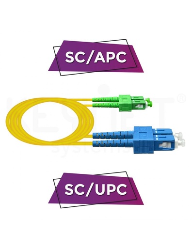[TF-LDSASU07-Y01] Latiguillo DX SC/APC-SC/UPC SM A2 TF-LDSASU07-Y01