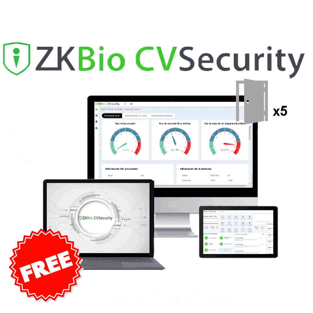 ZK-BIOCV-5-5APP-PROMO Licencia software control de acceso