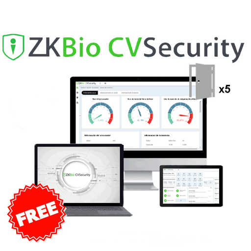[ZK-BIOCV-5-5APP-PROMO] ZK-BIOCV-5-5APP-PROMO Licencia software control de acceso