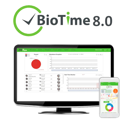 [ZK-BIOTIMEAPP-20] ZK-BIOTIMEAPP-20 Licencia APP control de presencia