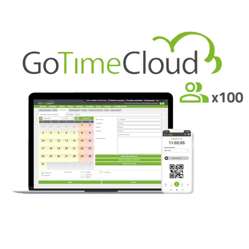 [ZK-GOTIMECLOUD-100] ZK-GOTIMECLOUD-100 Licencia nube control de presencia