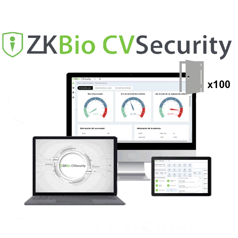 ZK-SOF-BIOCV-100 Licencia software control de acceso