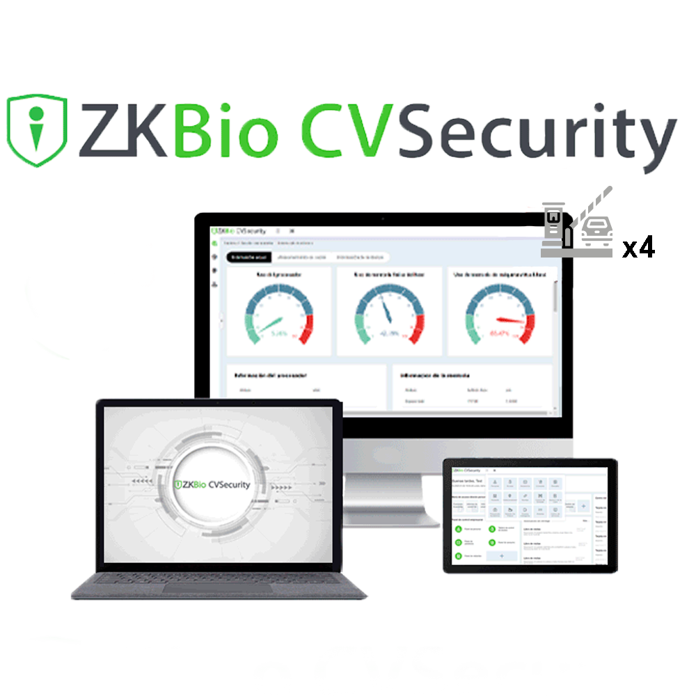 ZK-SOF-BIOCV-PARK-P4 Licencia software control de acceso