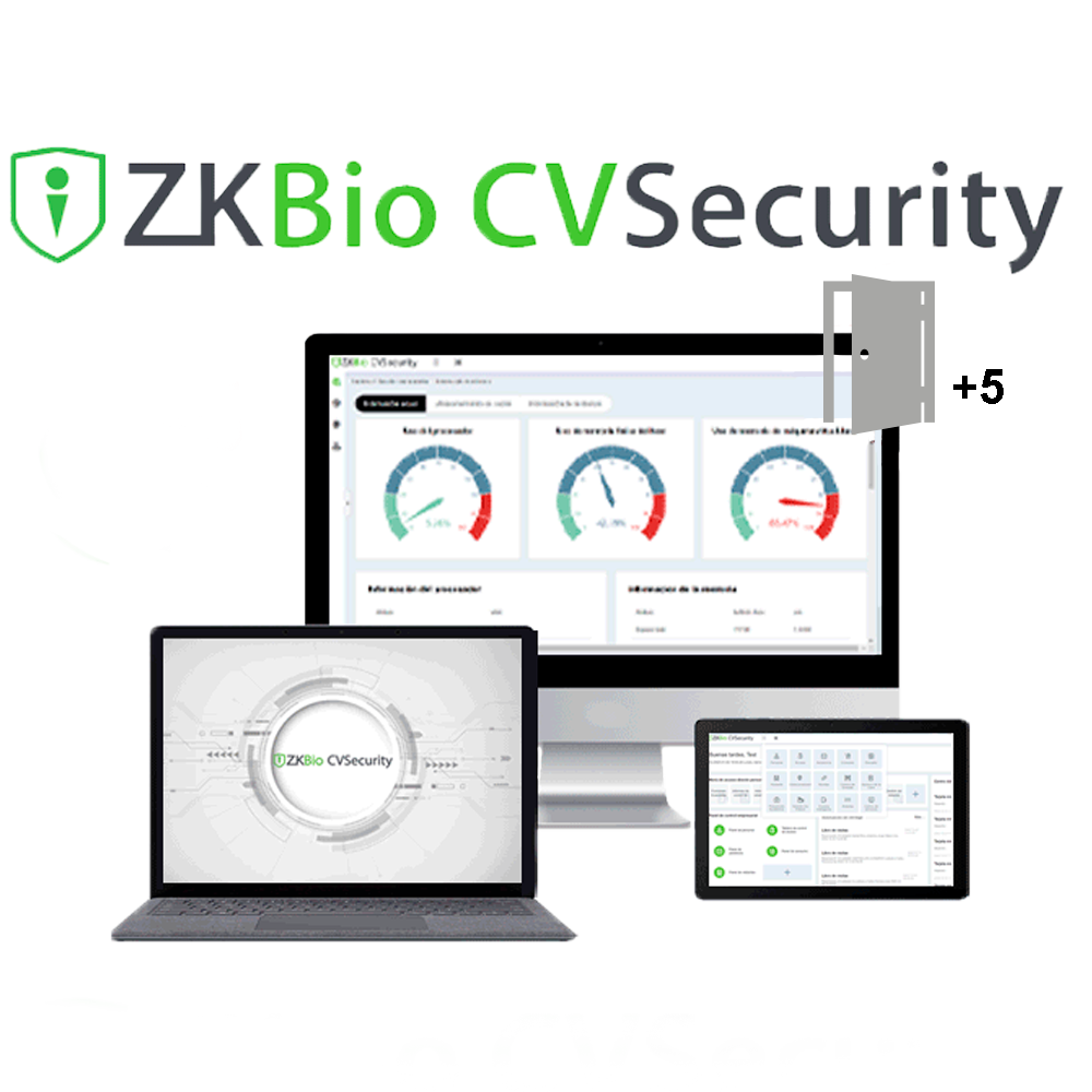 ZK-SOF-ZKBIOCV-AC-ADDON-P5 Licencia software control de acceso