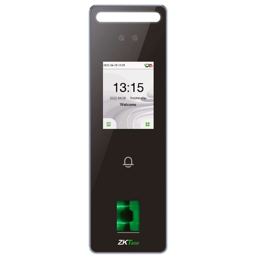 ZK-SPEEDFACE-V3L-FP-2-W Control de acceso y presencia IP65