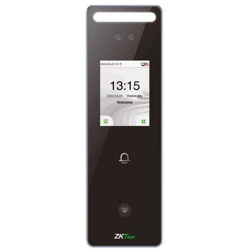 [ZK-SPEEDFACE-V3L-QR-W] ZK-SPEEDFACE-V3L-QR-W Control de acceso y presencia IP65