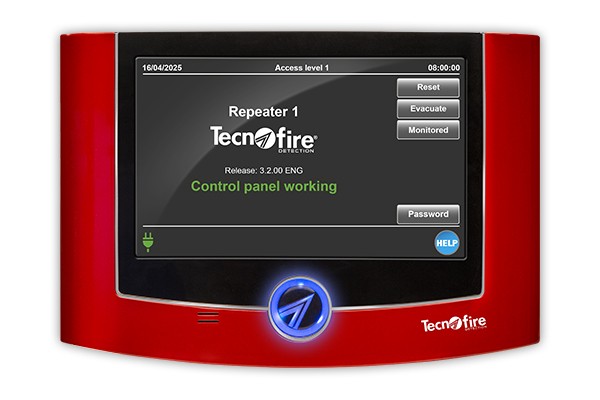 TFT-7C Panel repetidor de gestión y control dotado de un interfa...