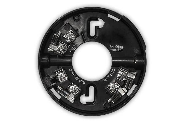 TFBASE01BK Base de montaje universal para sensores / sirenas direcci...
