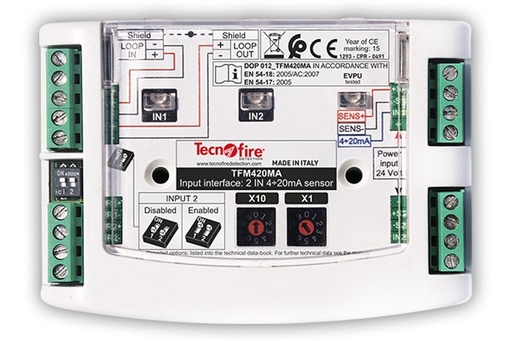 [TF4TFM420MA] TFM420MA Módulo direccionable, compuesto de dos unidades físicas/l...