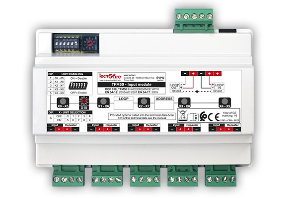TFM50-HP Módulo direccionable, compuesto por cinco unidades fisica...