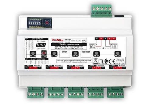 [TF4TFM50HP] TFM50-HP Módulo direccionable, compuesto por cinco unidades fisica...